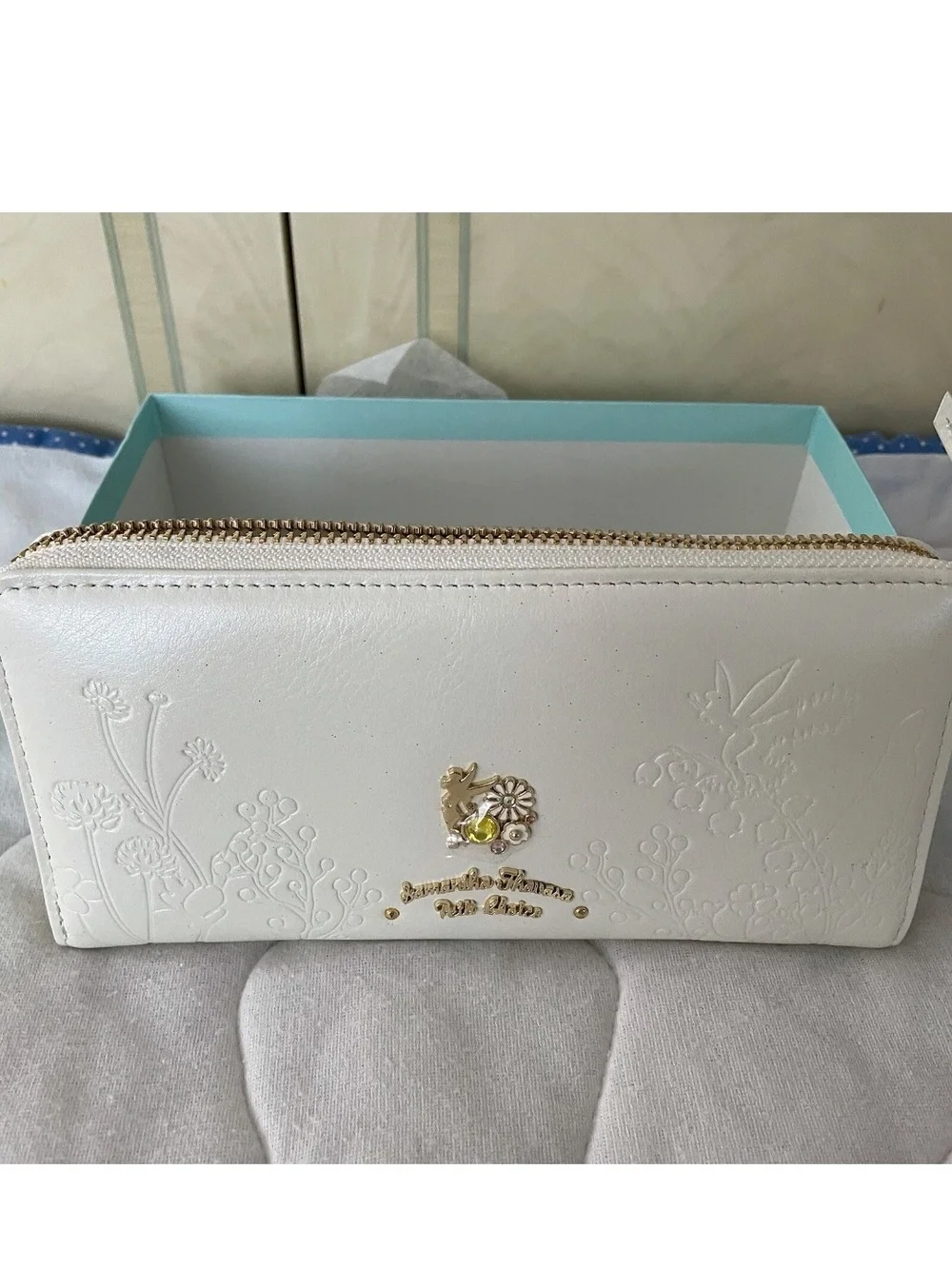 Samantha Thavasa Petit Choice x Disney Tinker Bell Long Wallet. It is a limited